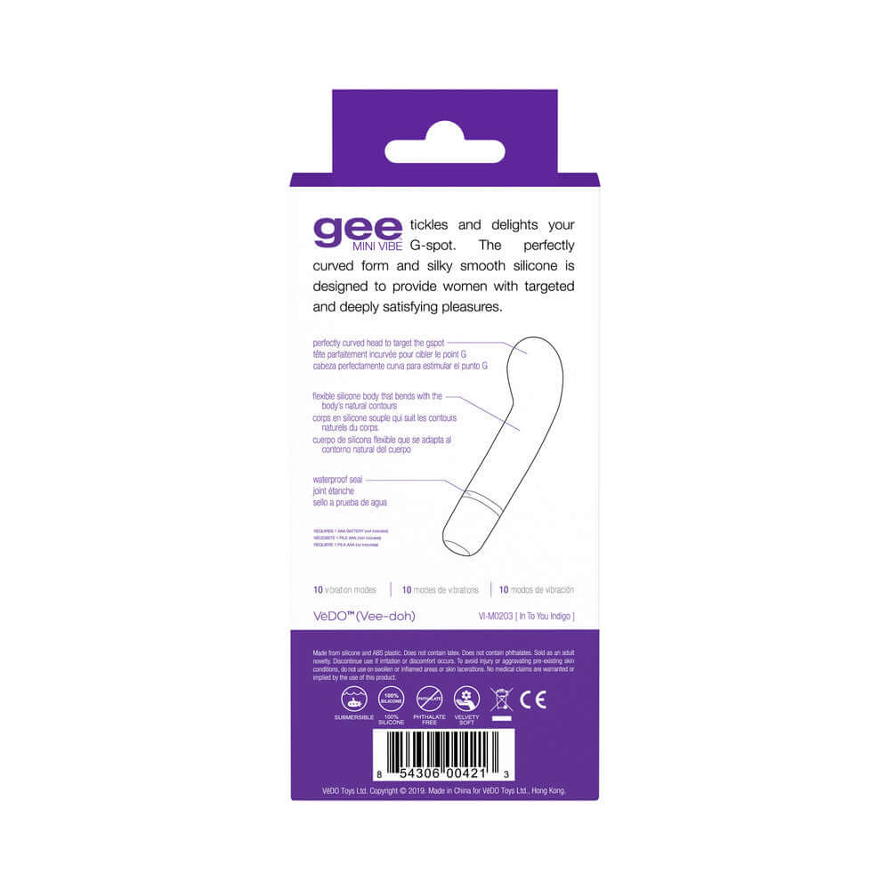 VeDO Gee Mini Vibe Into You Indigo
