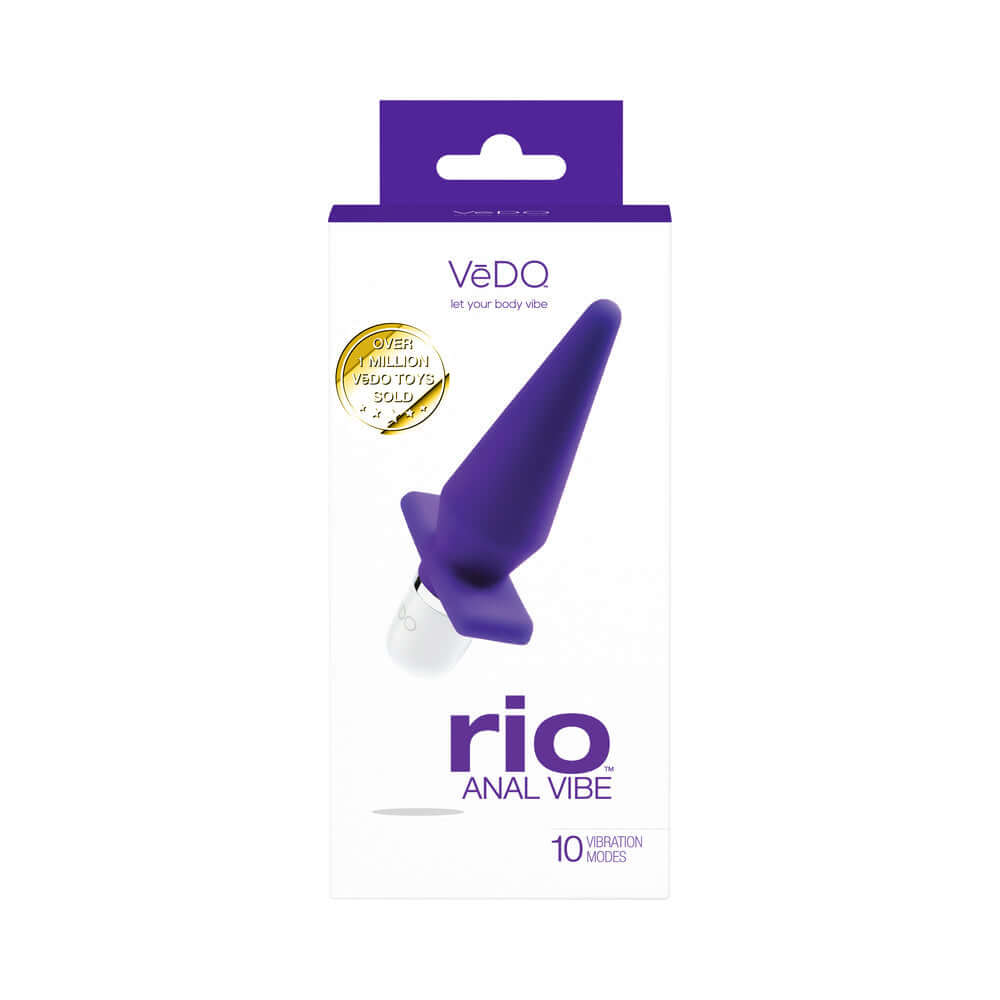 VeDO Rio Anal Vibe Into You Indigo