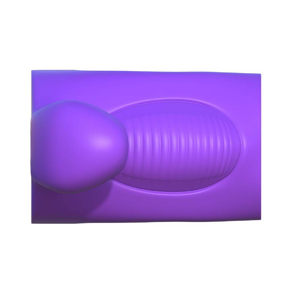 Fantasy C-Ringz Ultimate Couples Cage Vibrating Cock Sheath Purple