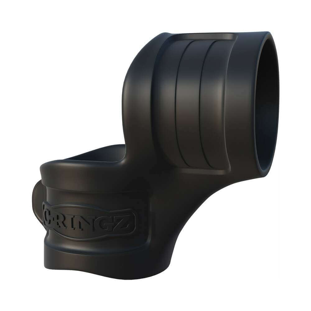 Fantasy C-Ringz Mr. Big Cock Ring & Ball Stretcher Silicone Sling Black