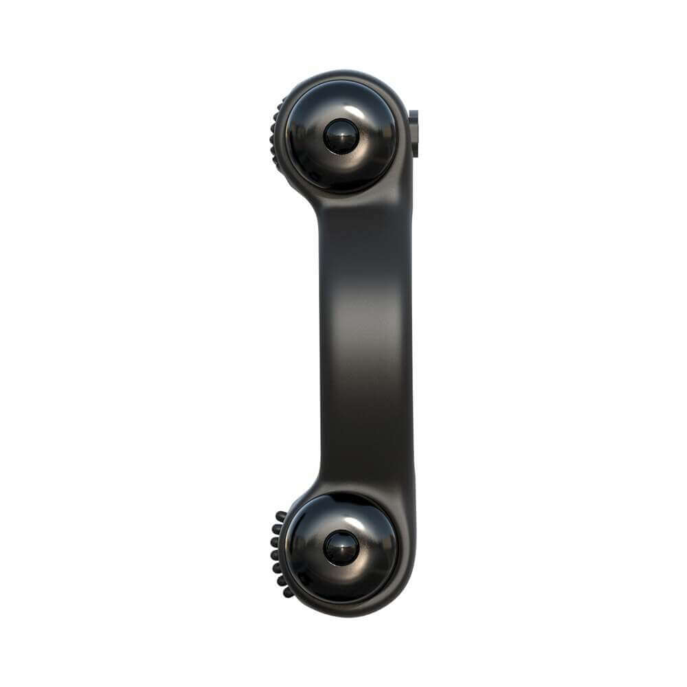 Fantasy C-Ringz Magic Touch Couples Ring With Dual Bullets Black