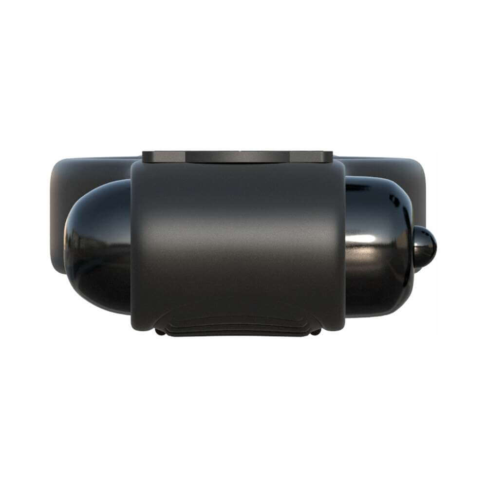Fantasy C-Ringz Magic Touch Couples Ring With Dual Bullets Black