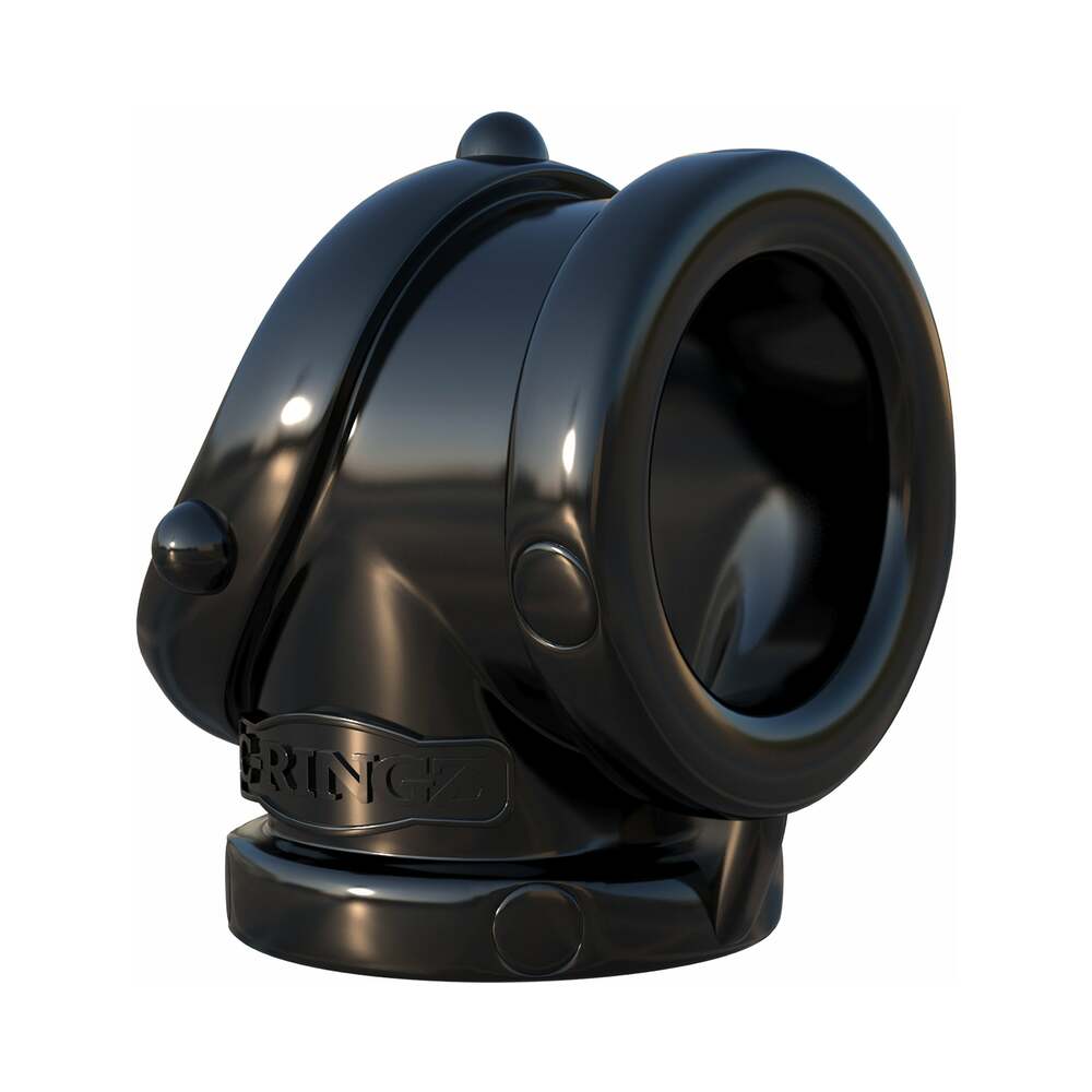 Fantasy C-Ringz Rock Hard Cock Pipe Sling Black