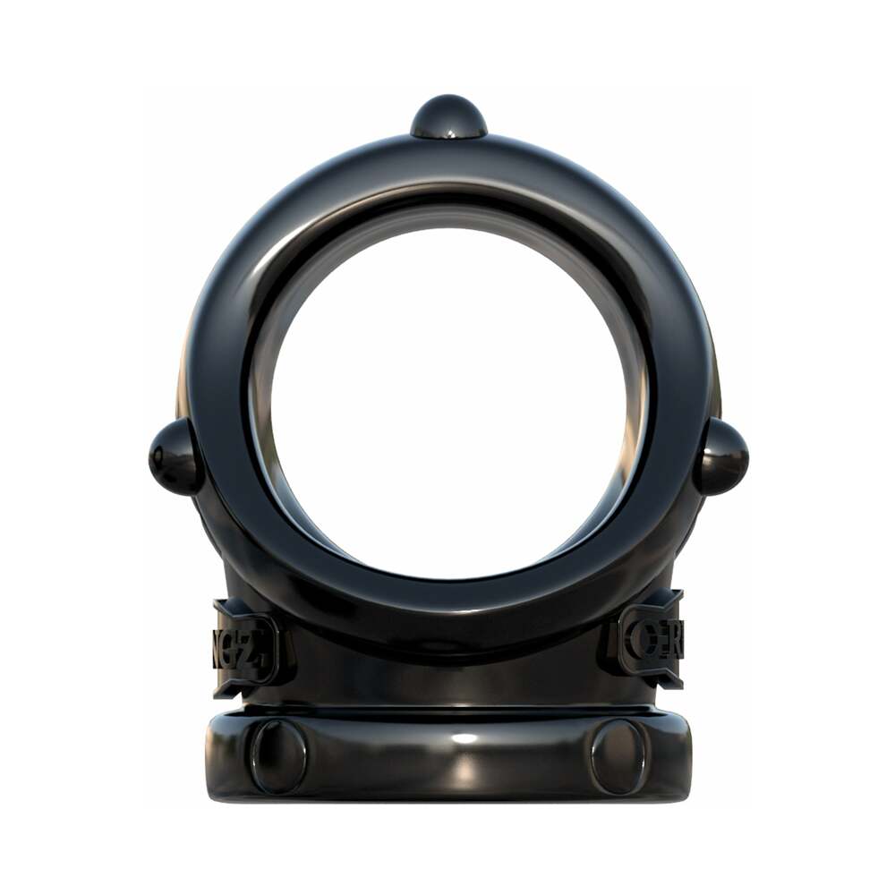 Fantasy C-Ringz Rock Hard Cock Pipe Sling Black