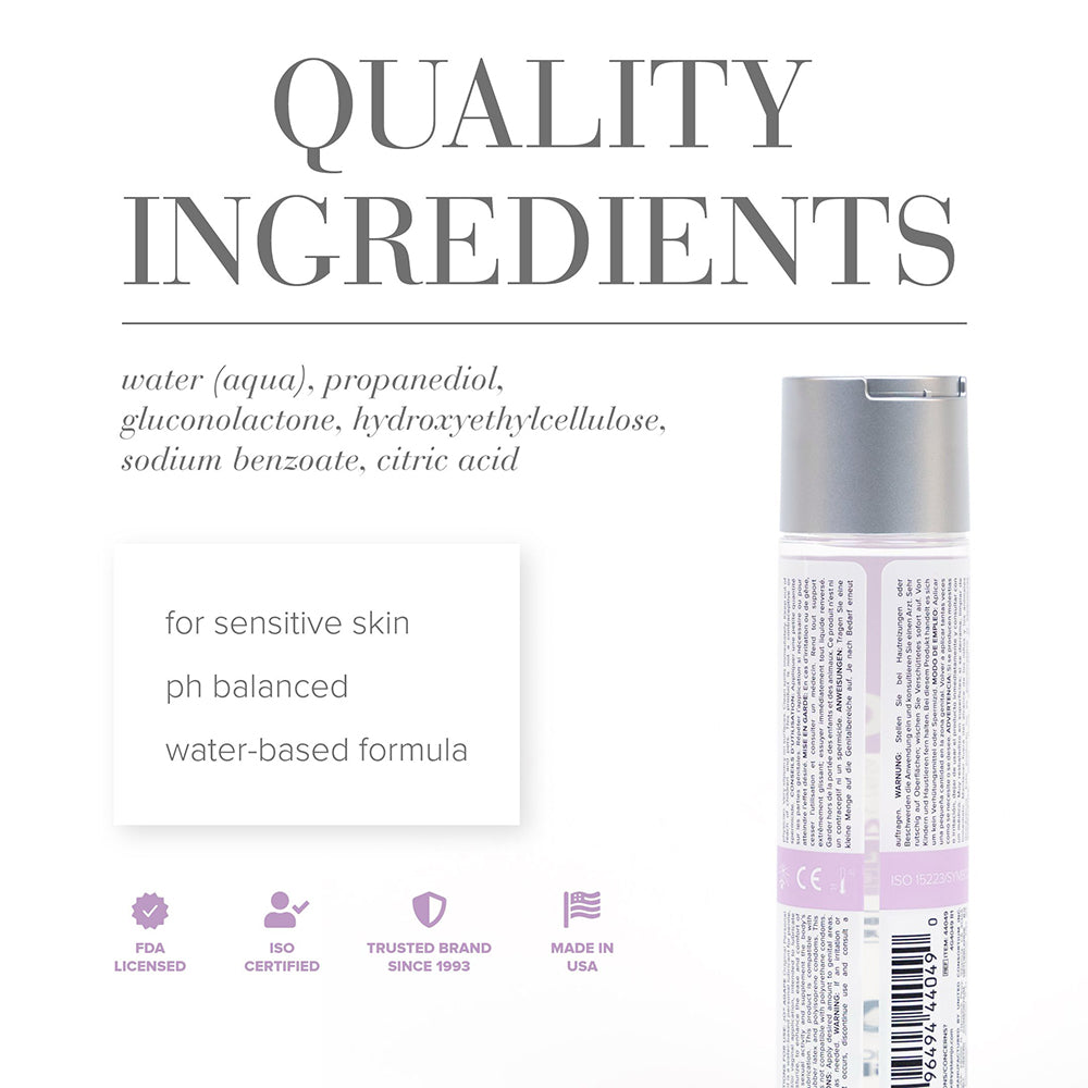 JO Agape Original Water-Based Lubricant 4 oz.