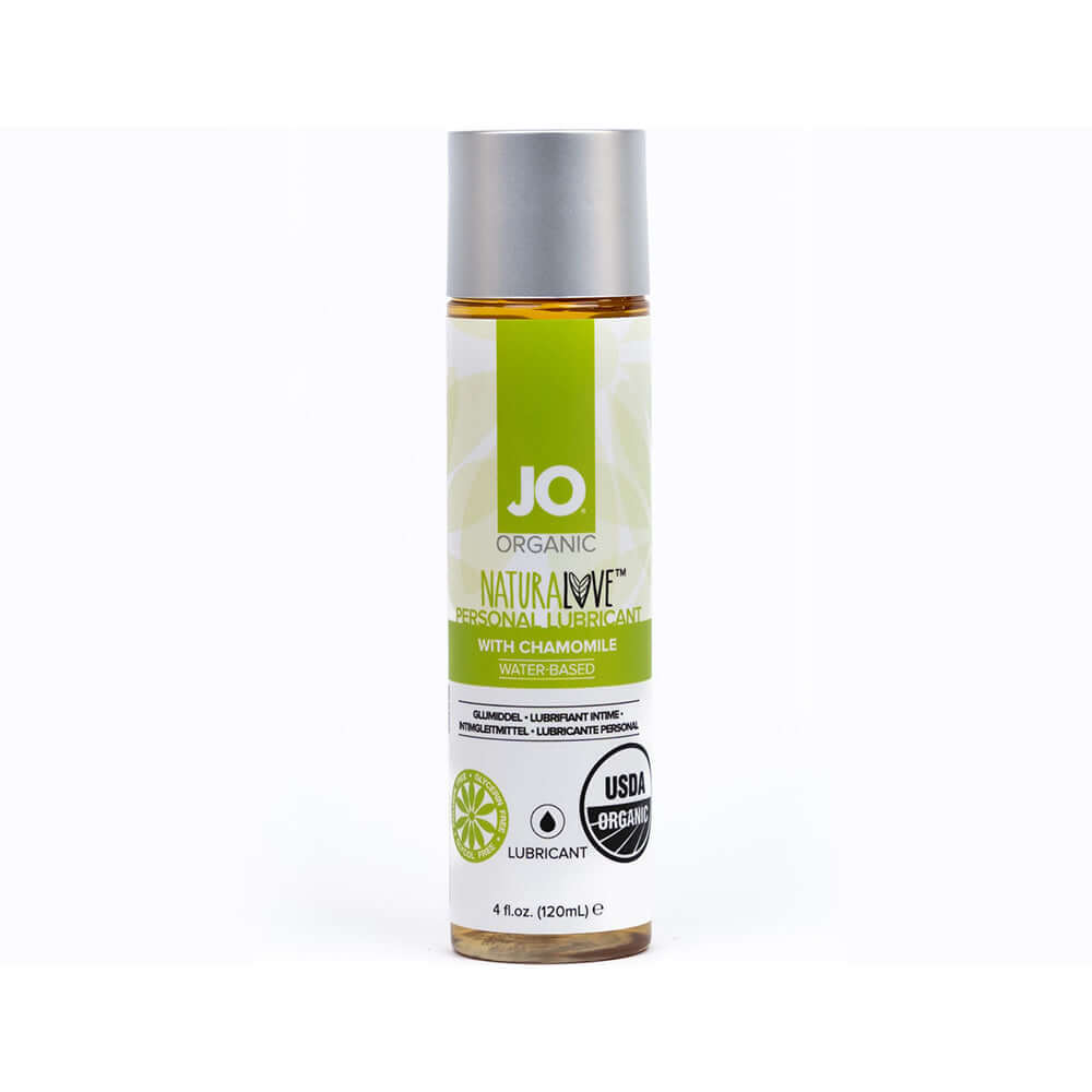 JO NaturaLove USDA Organic Water-Based Lubricant 4 oz.
