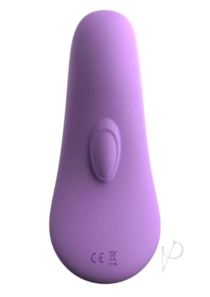 Fantasy For Her Please Her Panty Vibe Remote Purple wearable clitoral stimulator in smooth silicone