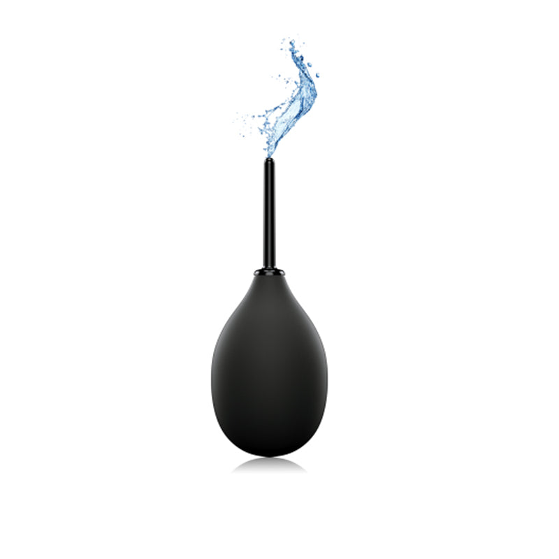 Perfect Fit Ergoflo Impulse Compact Anal Douche - Black