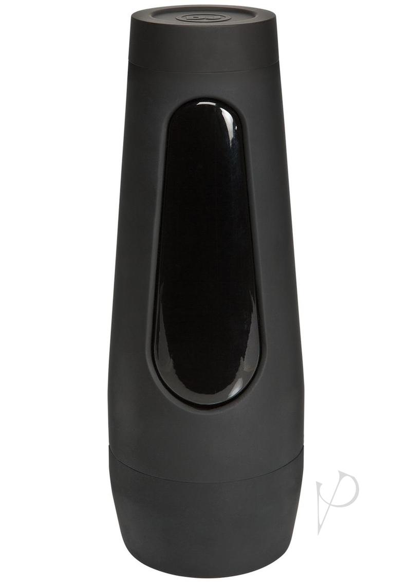 Main Squeeze Vibro Vibrating Pussy Masturbator Vanilla - discreet hard-case design for lifelike pleasure.