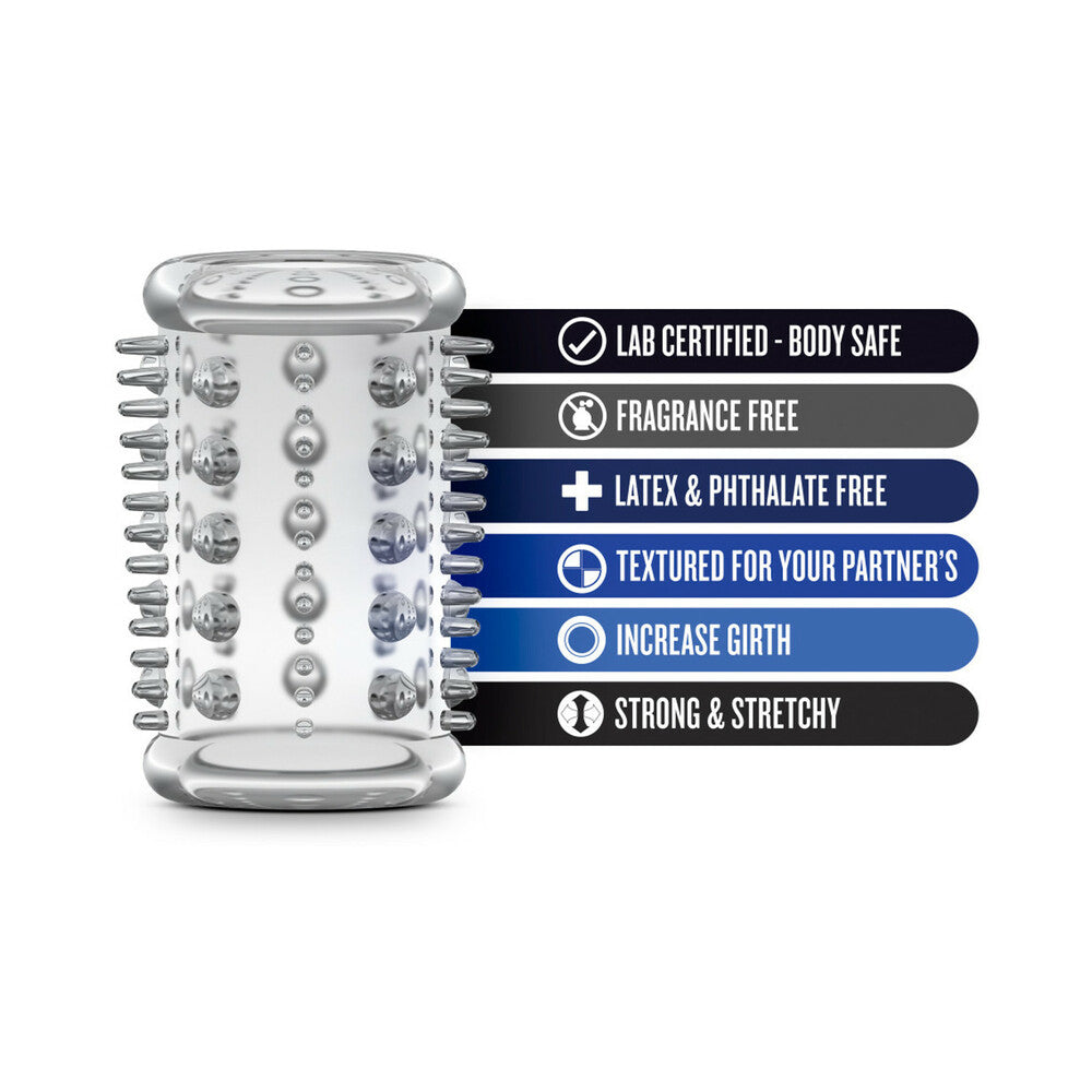 Blush Stay Hard Cock Sleeve 03 Penis Enhancer Clear