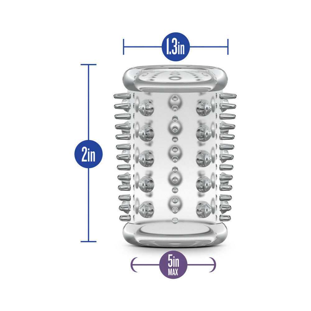 Blush Stay Hard Cock Sleeve 03 Penis Enhancer Clear