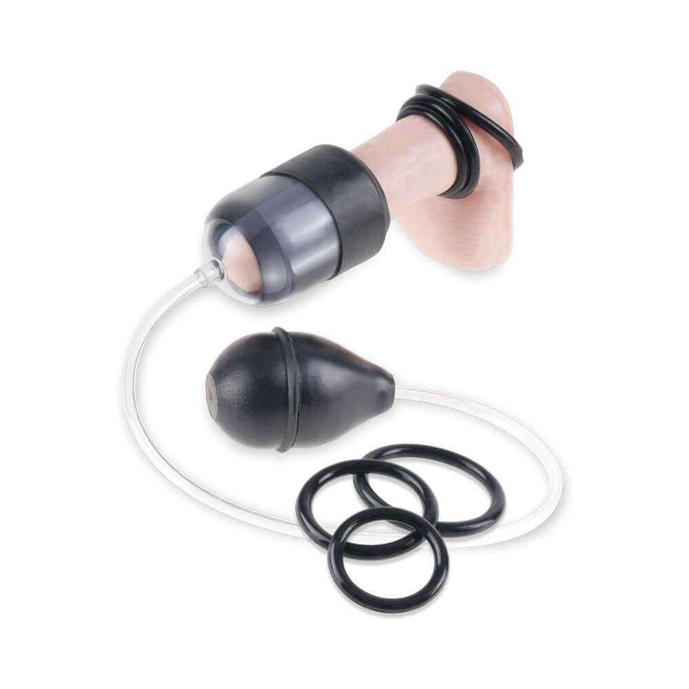 Fetish Fantasy Series Suck N' Stroke Head Pump Black