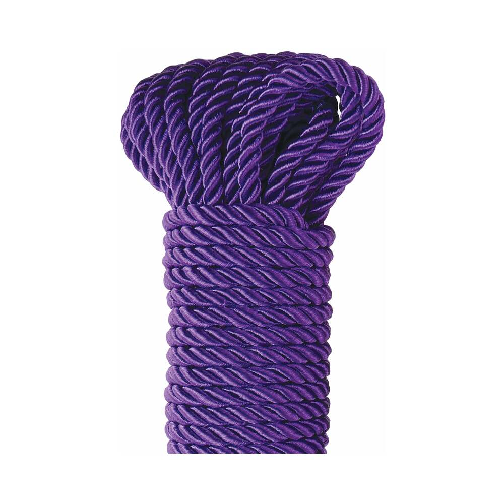 Fetish Fantasy Series Deluxe Silk Rope 9.75 m / 32 ' Purple