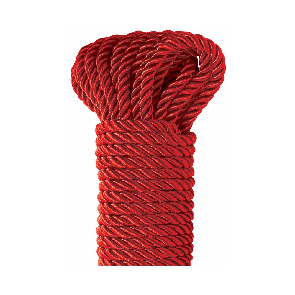 Fetish Fantasy Series Deluxe Silk Rope 9.75 m / 32 ' Red