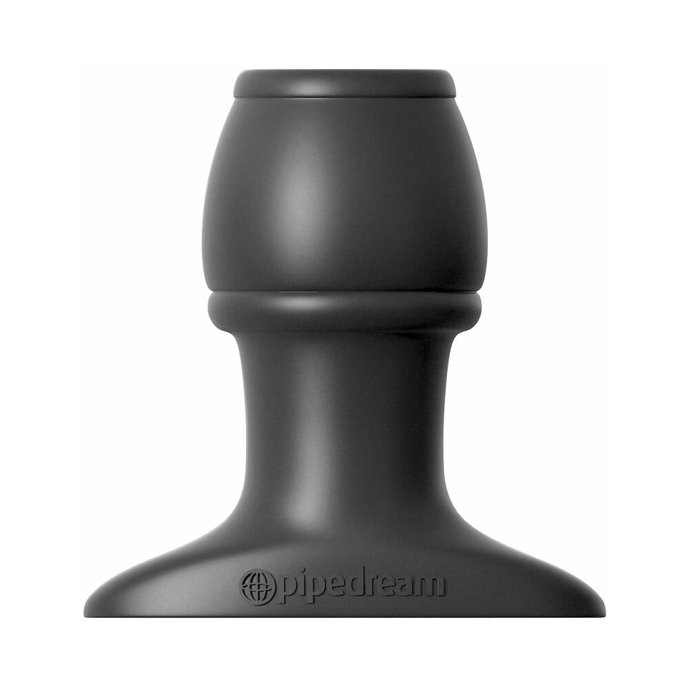 Anal Fantasy Collection Silicone Open Wide Tunnel Plug Black