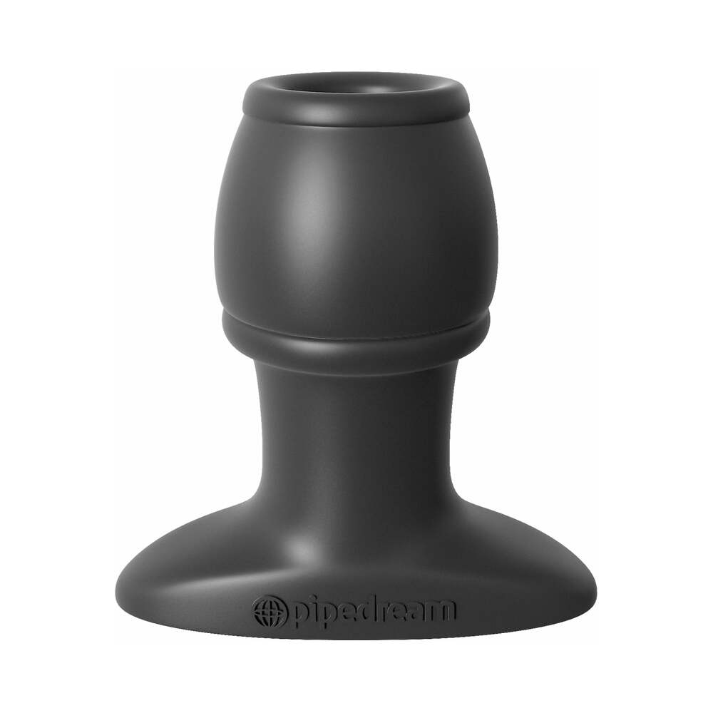 Anal Fantasy Collection Silicone Open Wide Tunnel Plug Black
