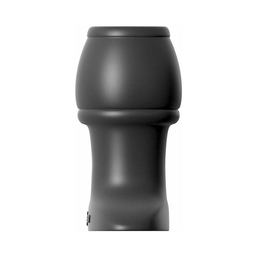Anal Fantasy Collection Silicone Open Wide Tunnel Plug Black