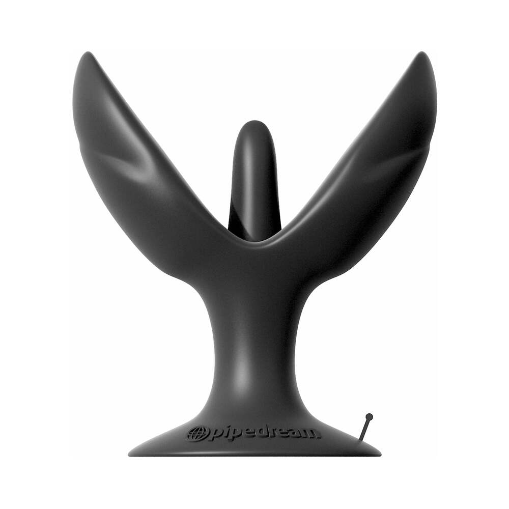 Anal Fantasy Collection Silicone Insta-Gaper Expanding Plug Black