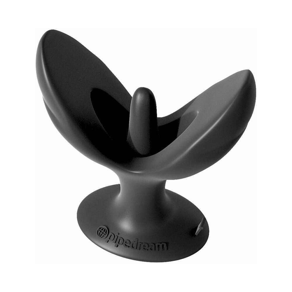 Anal Fantasy Collection Silicone Insta-Gaper Expanding Plug Black