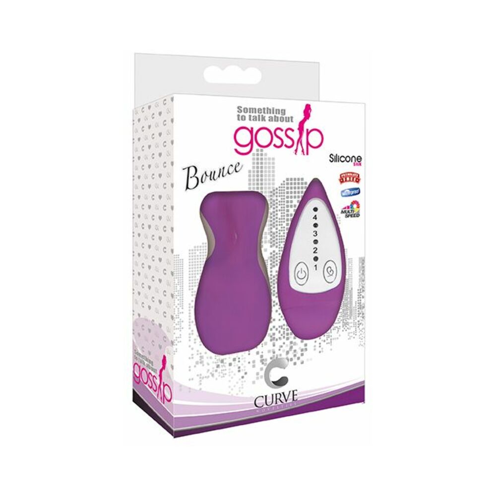 Gossip Bounce 4 Speed Silicone Violet