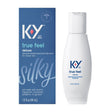 K-Y True Feel Premium Intimate Silicone Gel Lubricant 1.5 Oz elegant packaging and bottle design