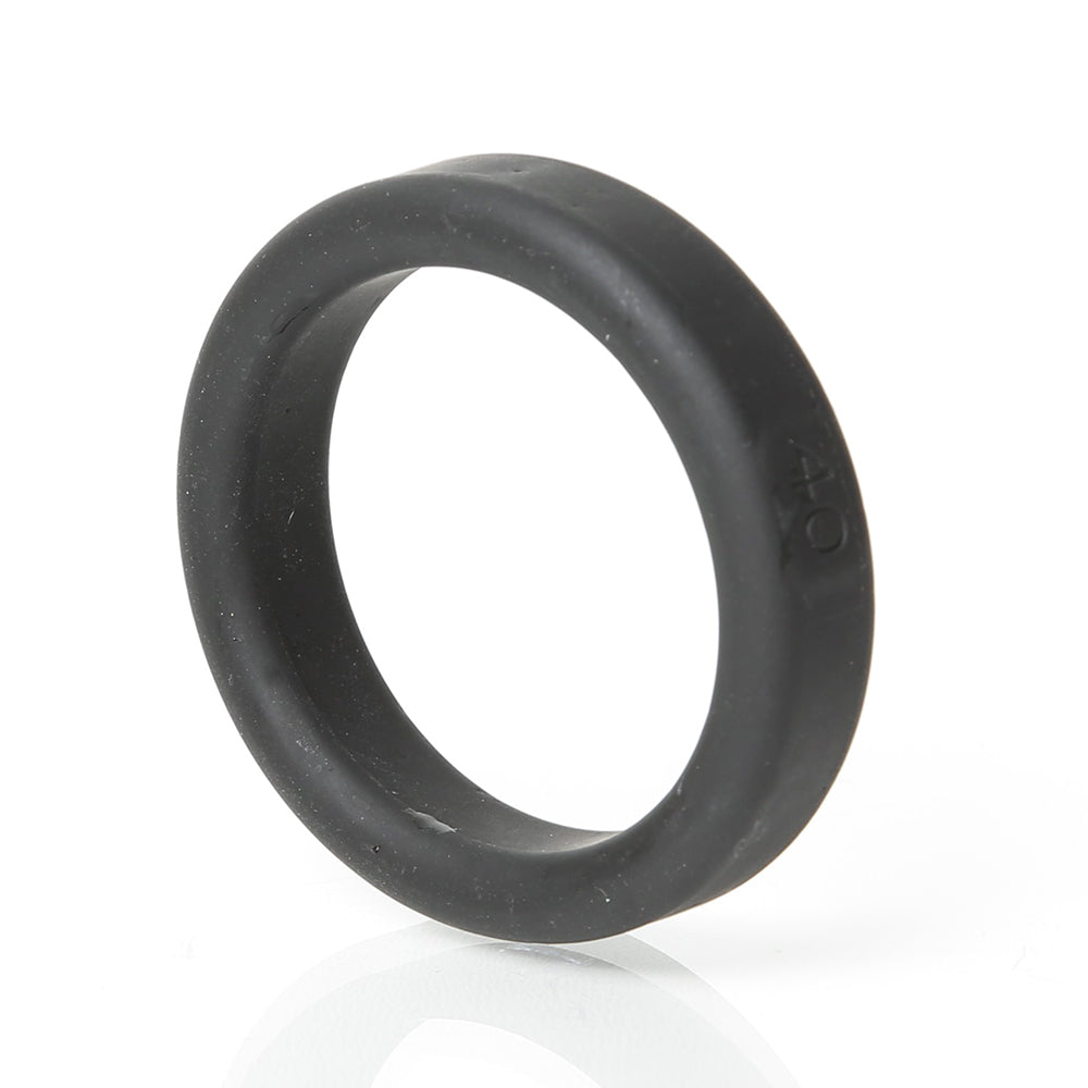 Boneyard Silicone Ring 40mm Black