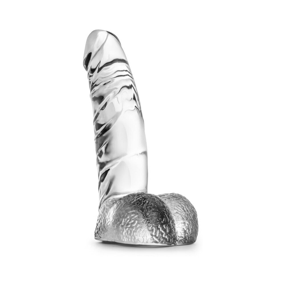Blush Naturally Yours Ding Dong Realistic 5.5 inches Dildo with Balls Clear