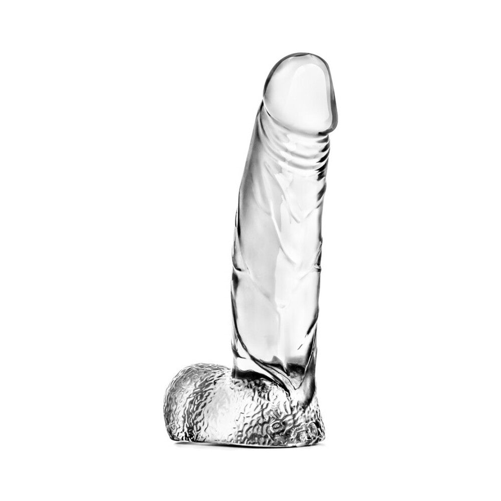 Blush Naturally Yours Ding Dong Realistic 5.5 inches Dildo with Balls Clear