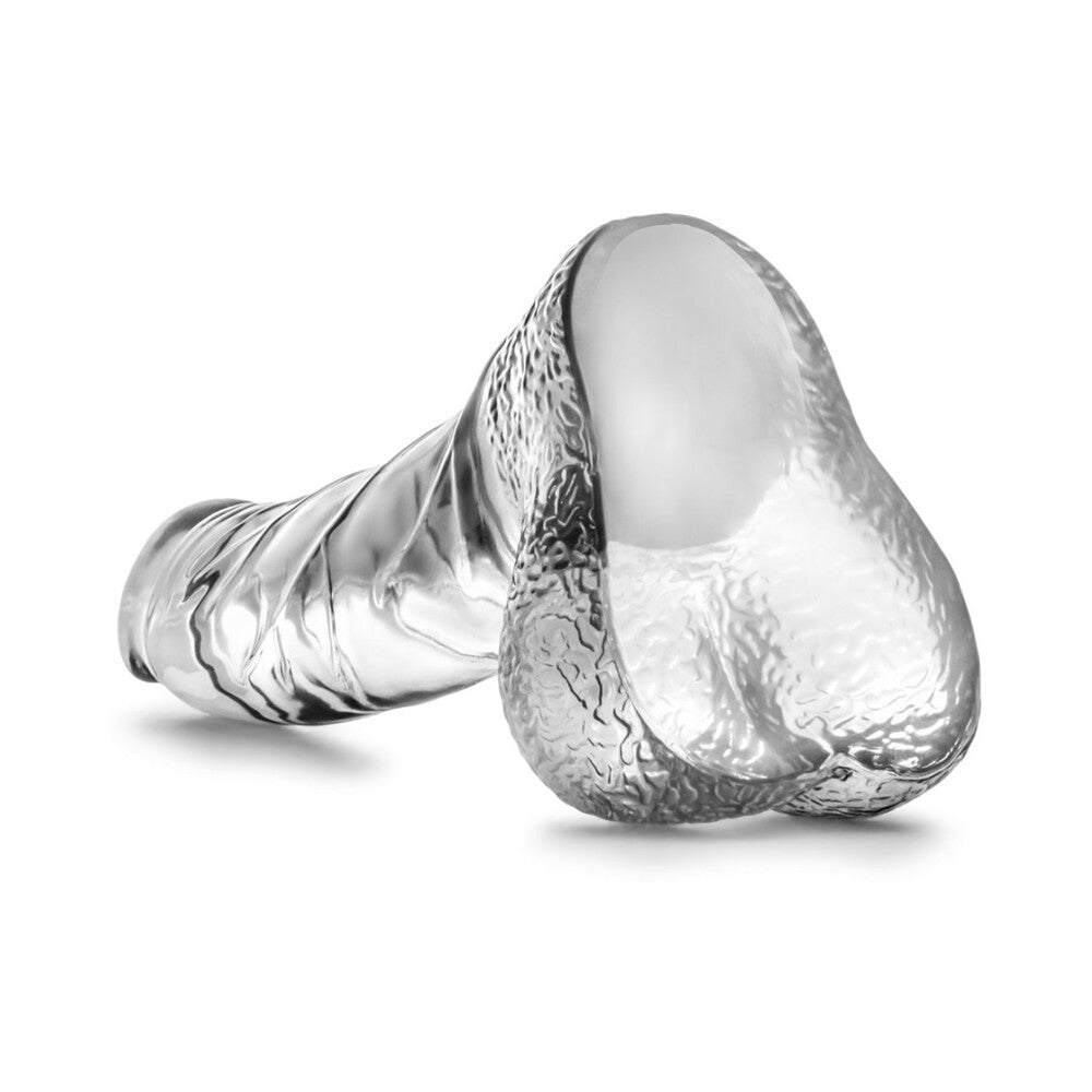 Blush Naturally Yours Ding Dong Realistic 5.5 inches Dildo with Balls Clear