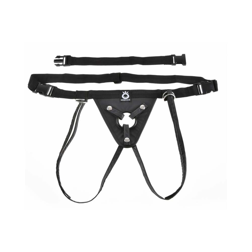 King Cock Adjustable Fit Rite Harness Black