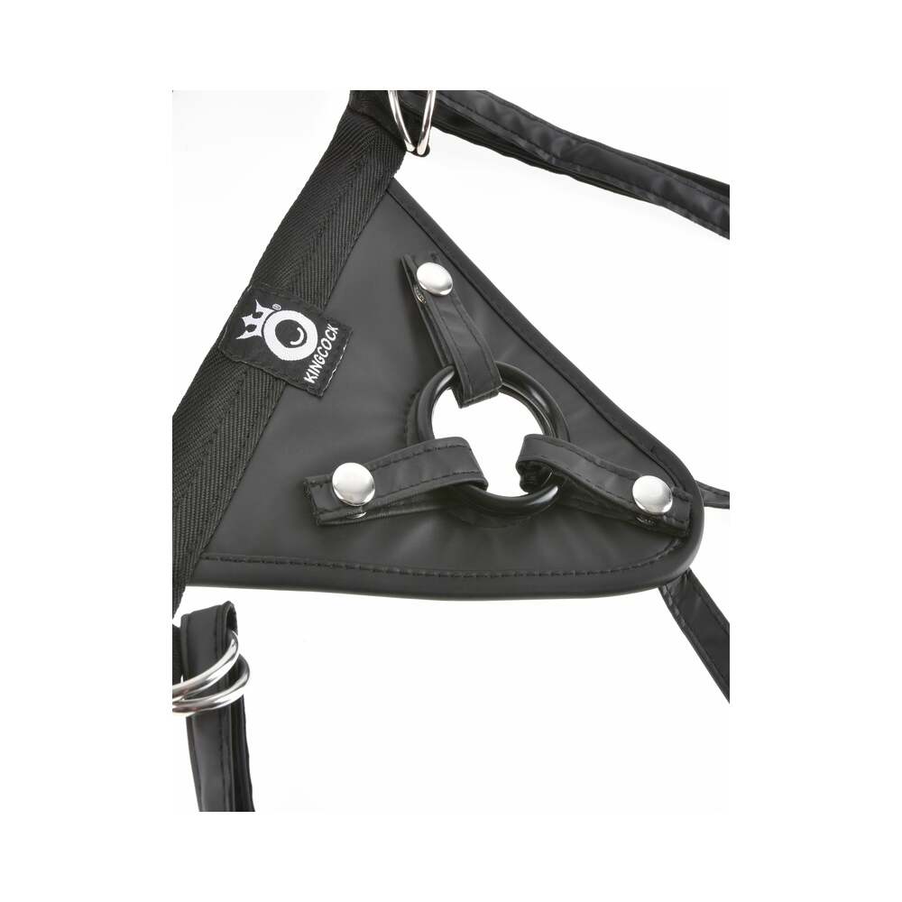 King Cock Adjustable Fit Rite Harness Black