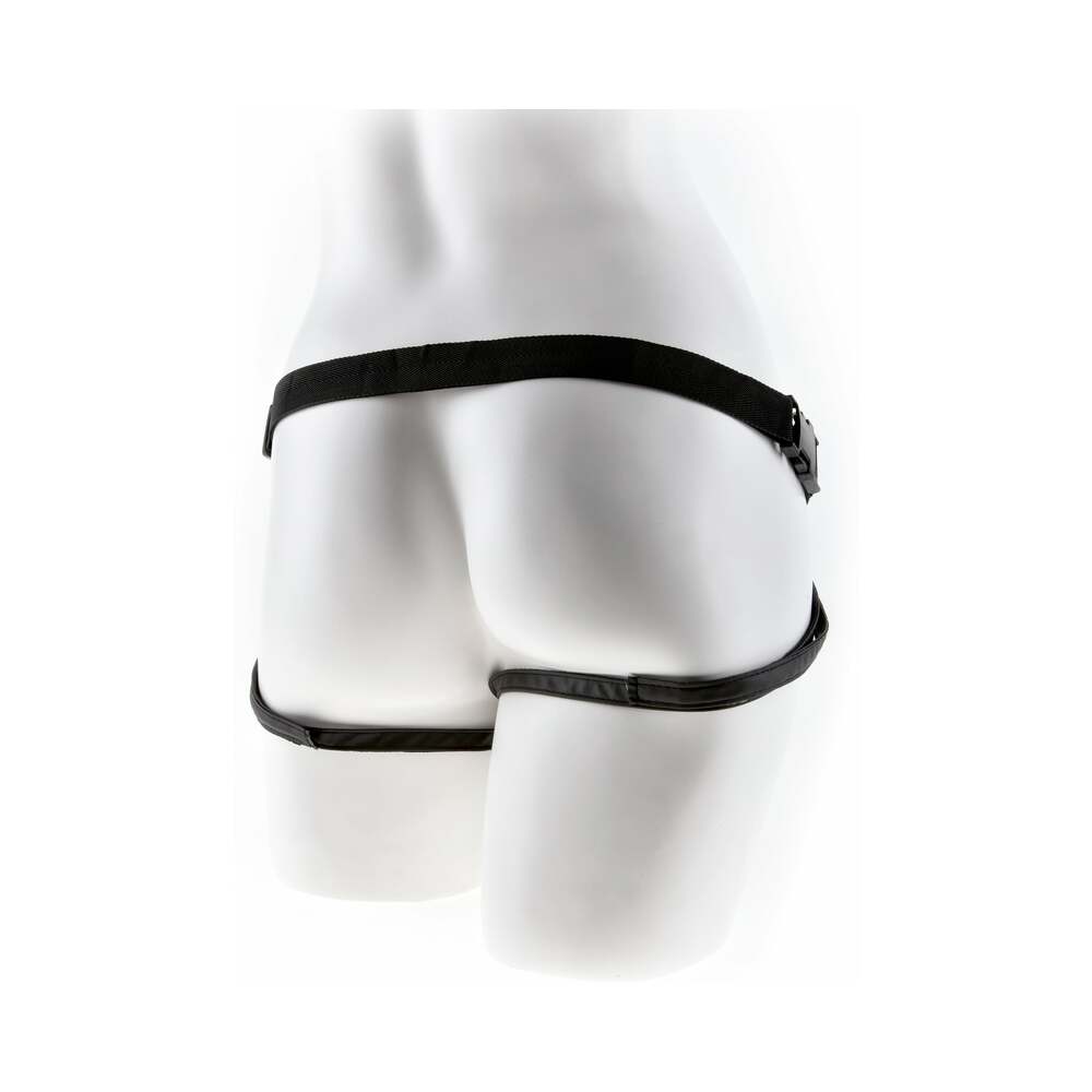 King Cock Adjustable Fit Rite Harness Black