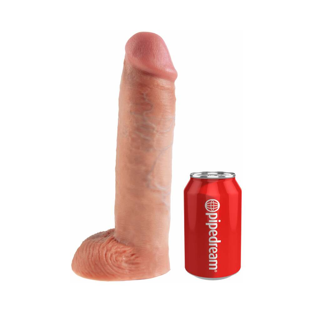 Pipedream King Cock Adjustable 11 inches Hollow Strap-On Suspender System Beige/Black