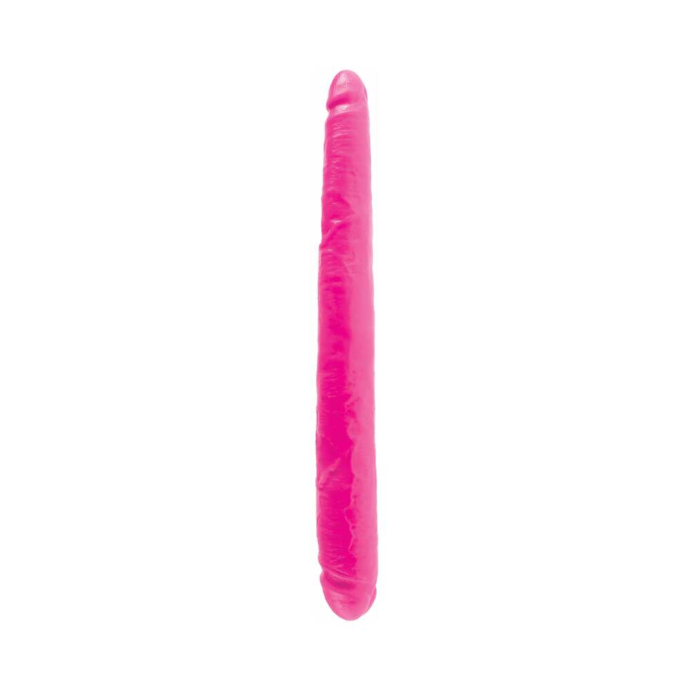 Dillio 16 inches Double Dong Realistic Dual-Ended Dildo Pink