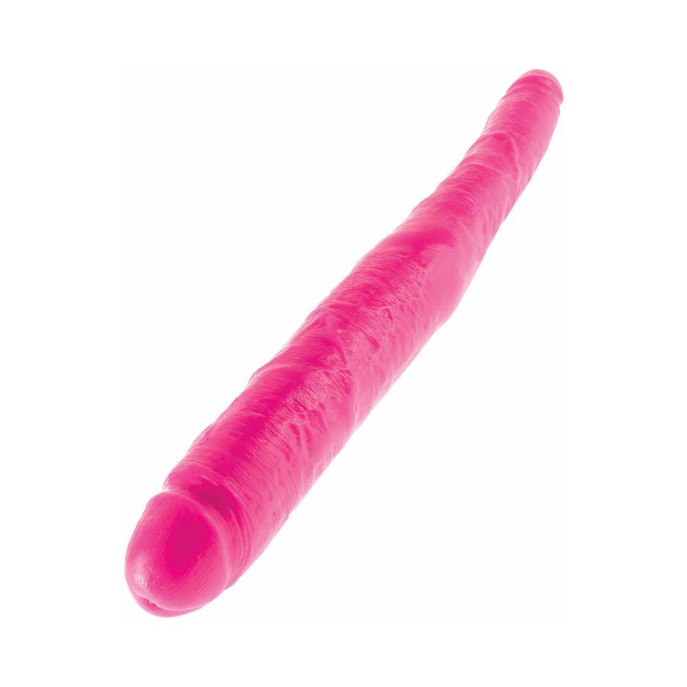 Dillio 16 inches Double Dong Realistic Dual-Ended Dildo Pink