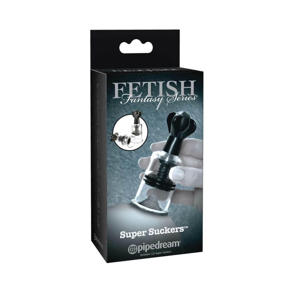 Fetish Fantasy Series Limited Edition Super Suckers Clear/Black