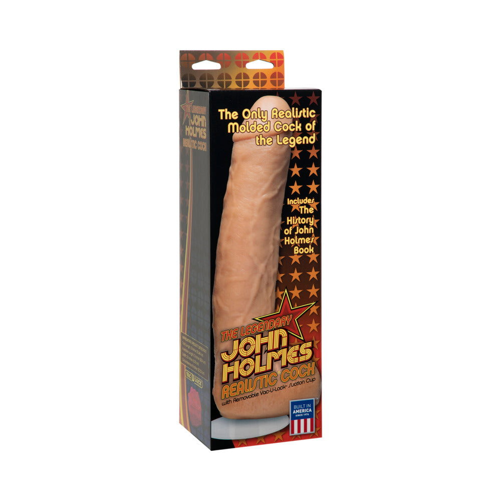 Legendary John Holmes Realistic Cock 9.5 inches - Vanilla