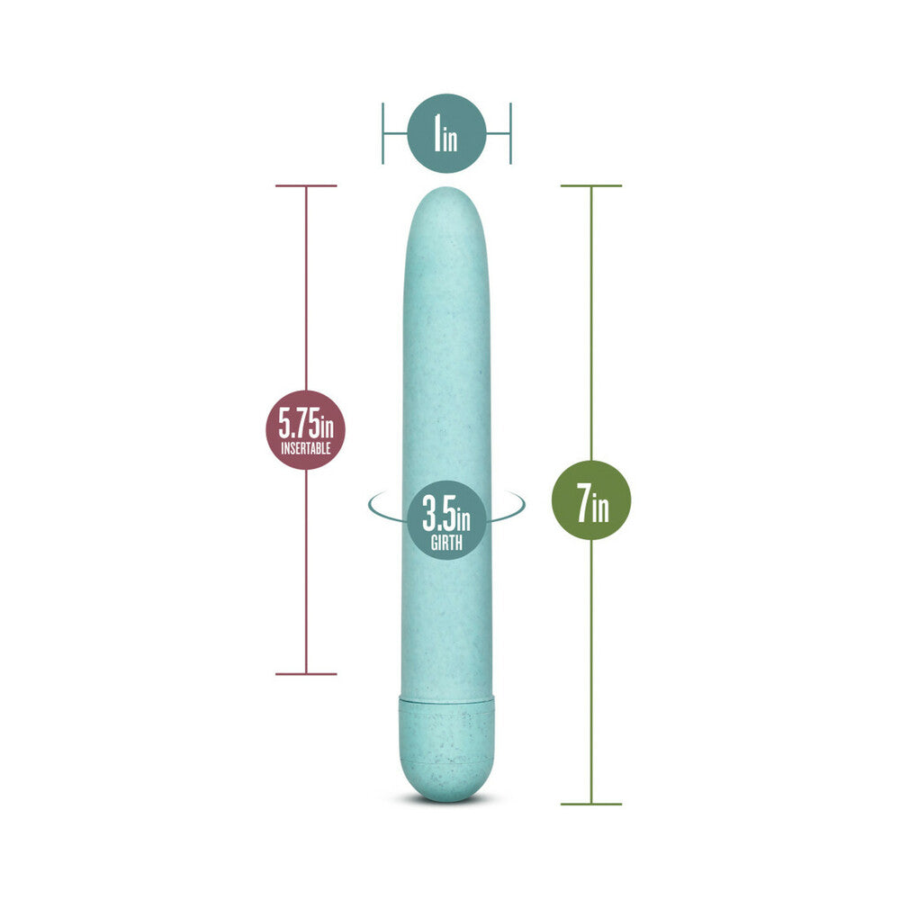 Blush Gaia Eco Slimline Vibrator Aqua
