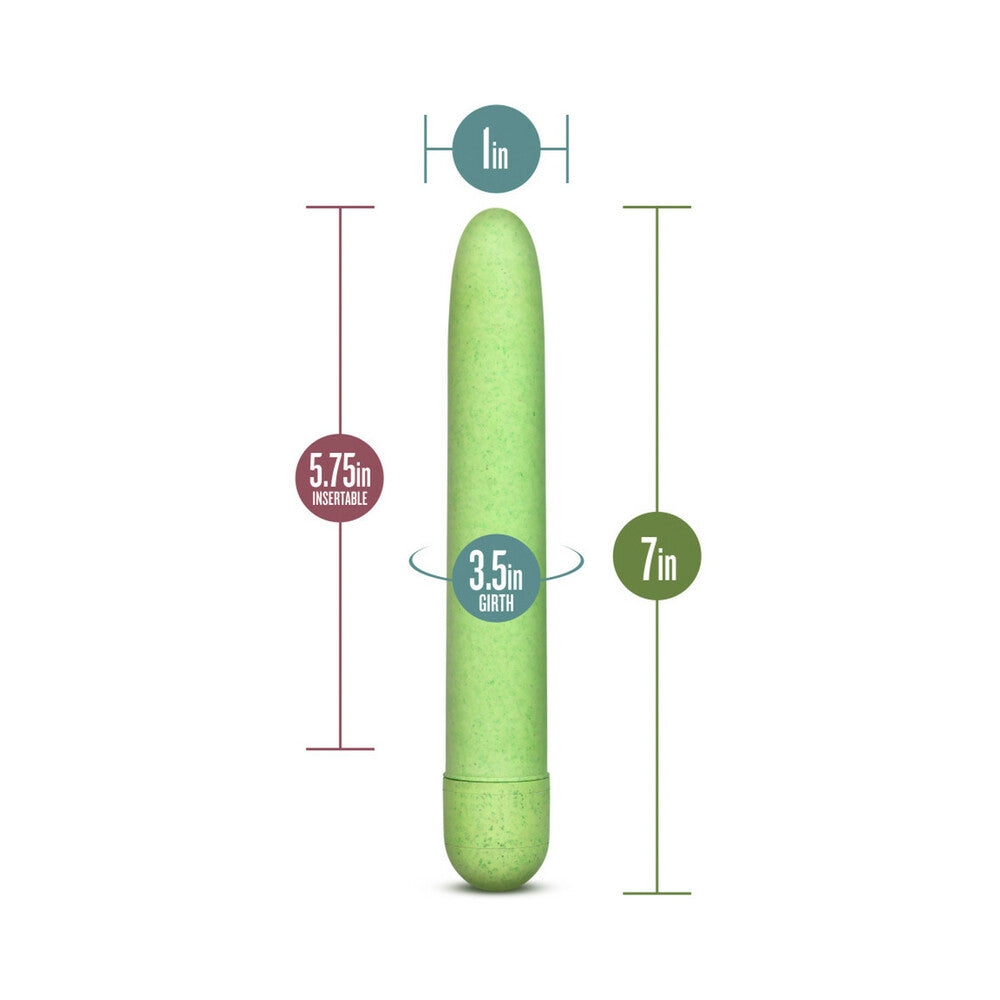 Blush Gaia Eco Slimline Vibrator Green