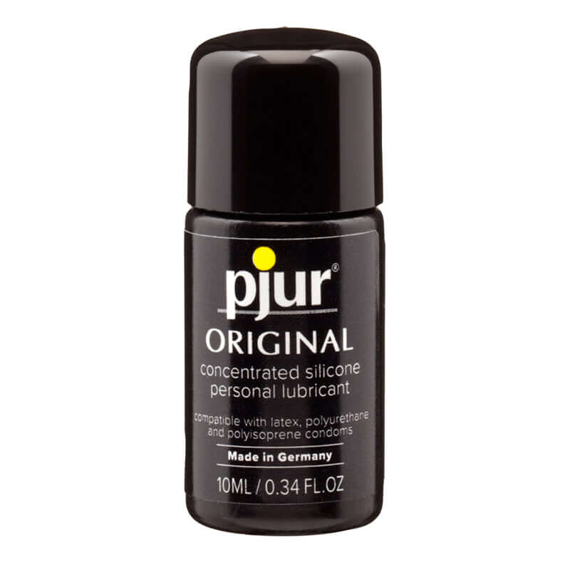 Pjur Original Silicone Lubricant 10 ml bottle for enhanced intimacy and smooth glide.