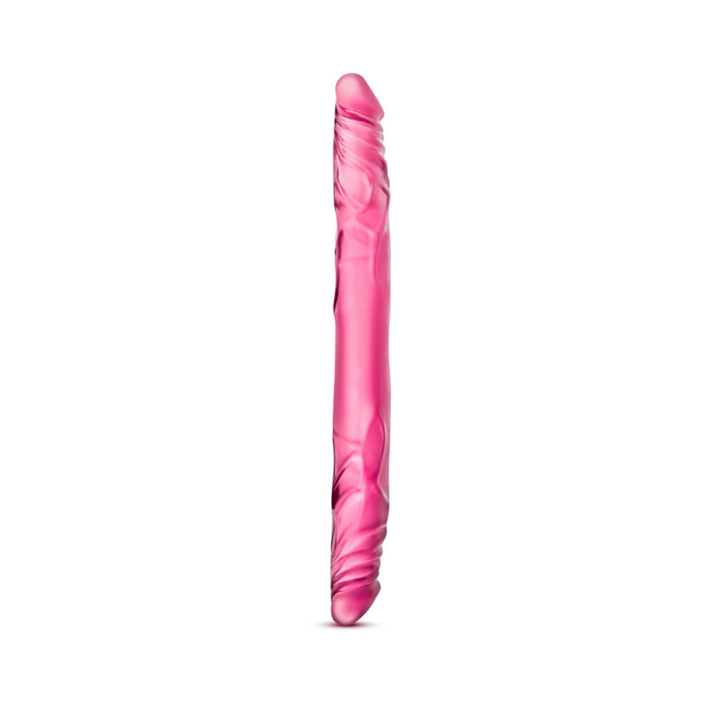 B Yours 14 inches Double Dildo Pink