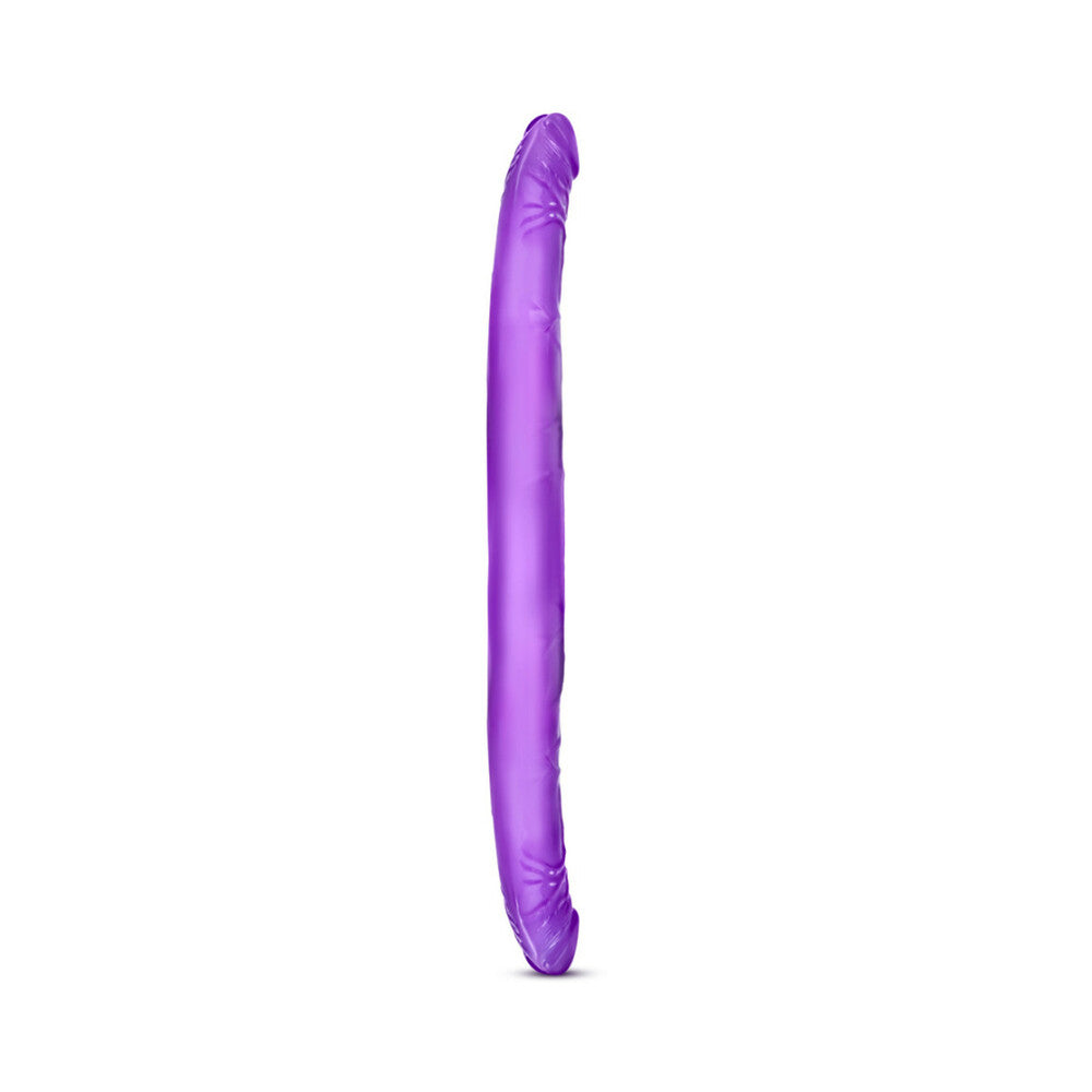 B Yours 16 inches Double Dildo Purple