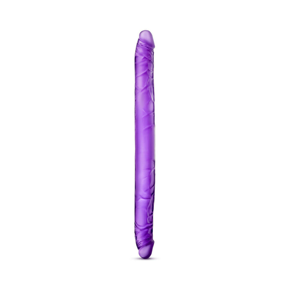 B Yours 16 inches Double Dildo Purple