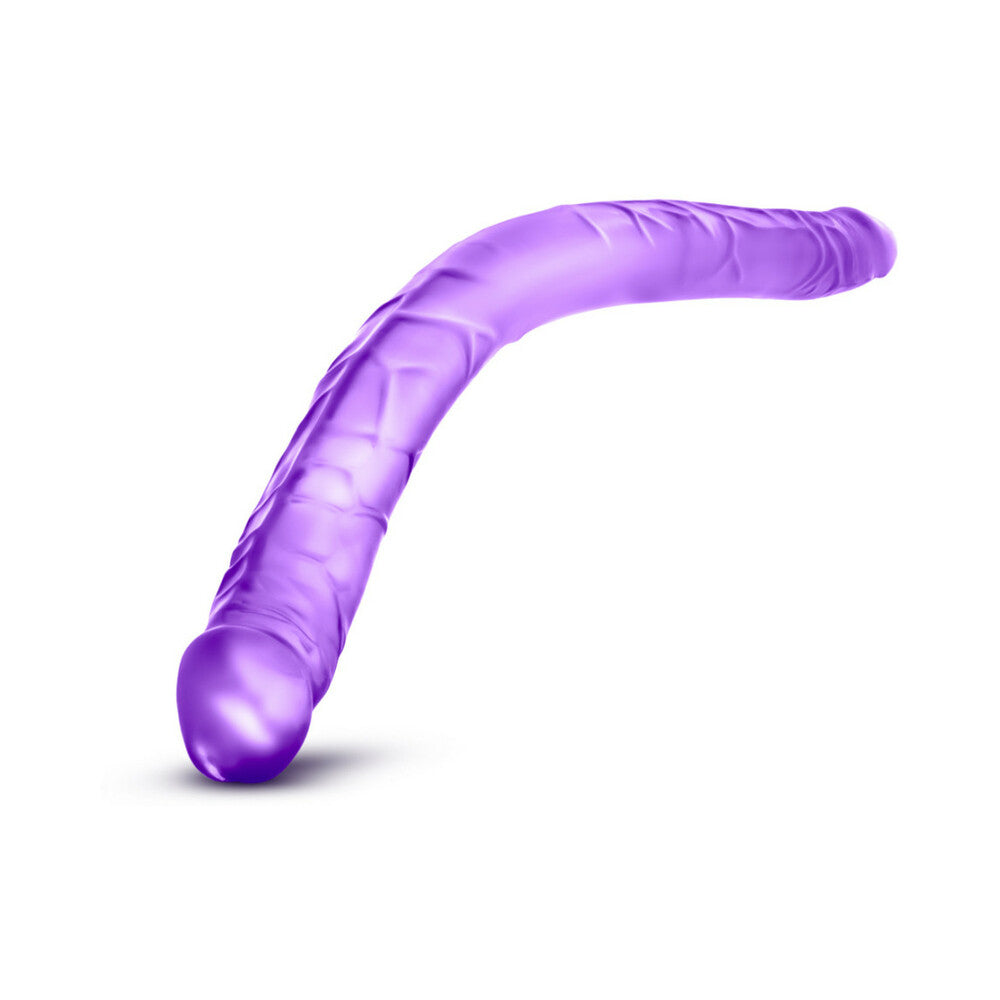 B Yours 16 inches Double Dildo Purple