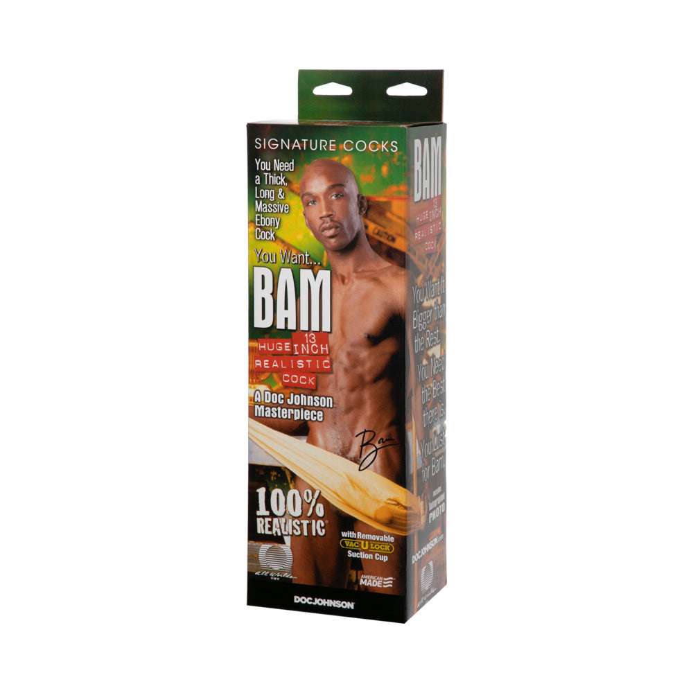 Bam R5 - Realistic Cock 13 inches