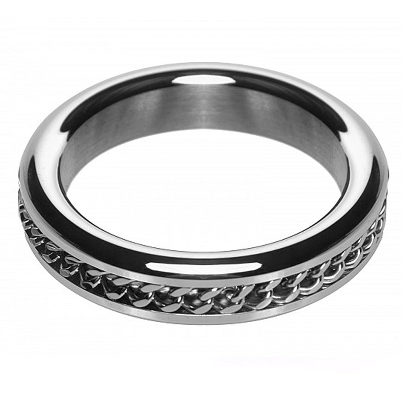 M2M Chrome C-Ring w/Chain Design 1.75 inches
