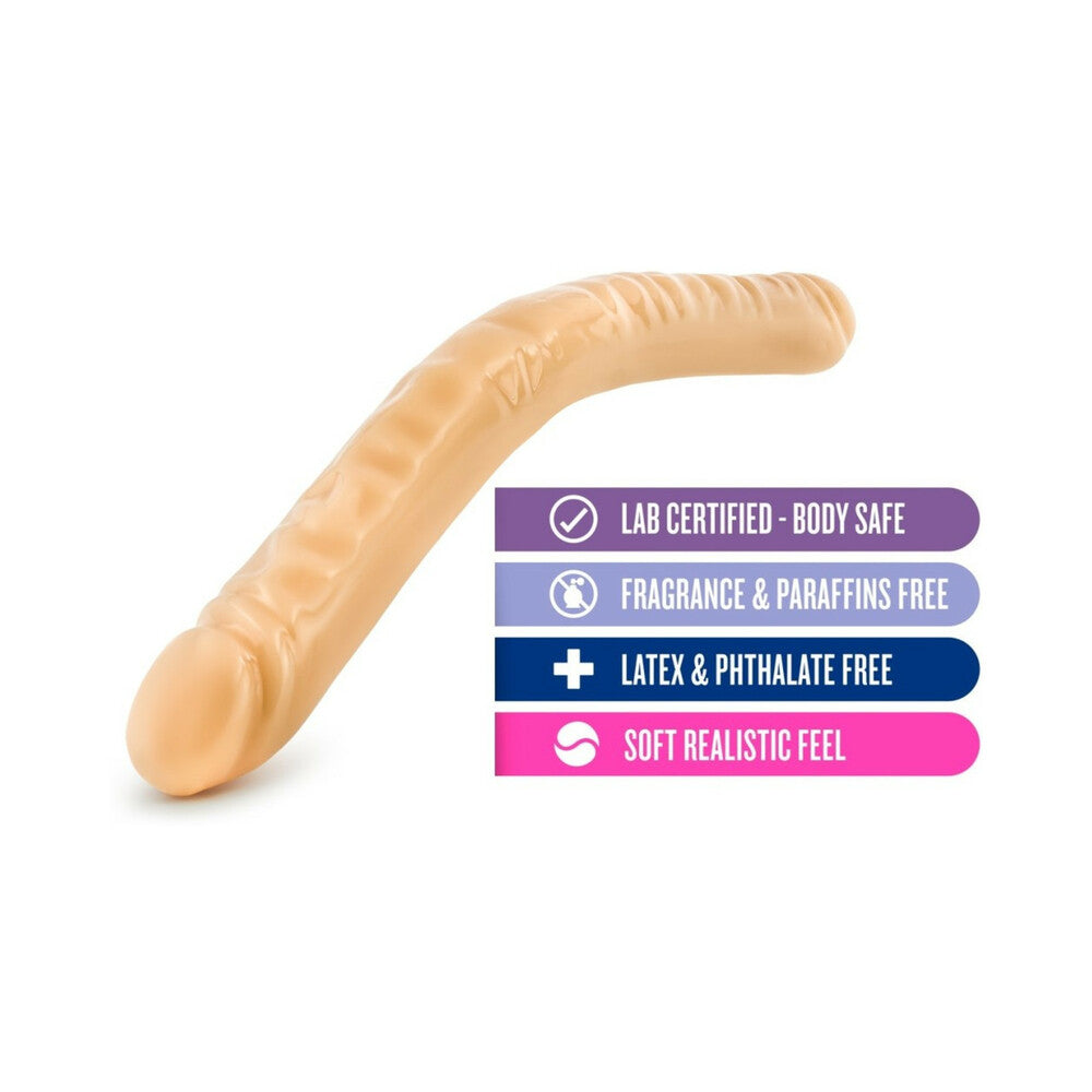 Blush B Yours 18 inches Double Dildo Beige