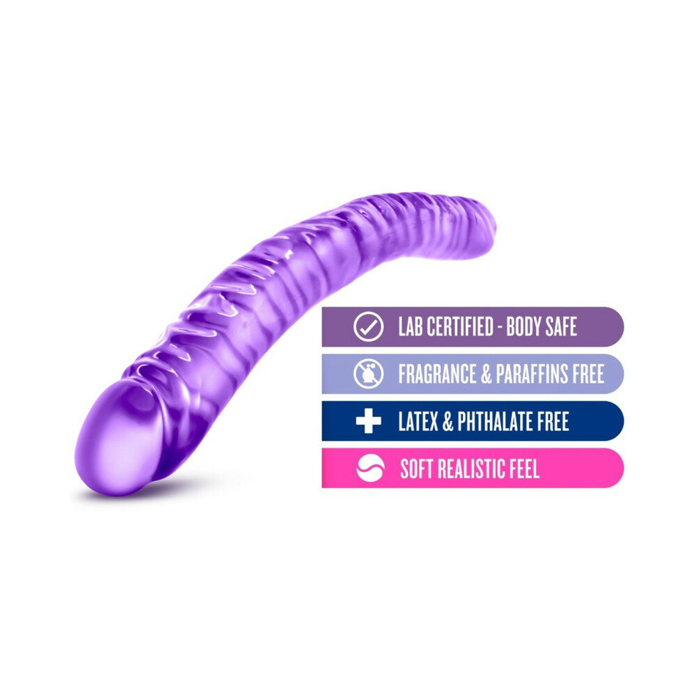 Blush B Yours 18 inches Double Dildo Purple