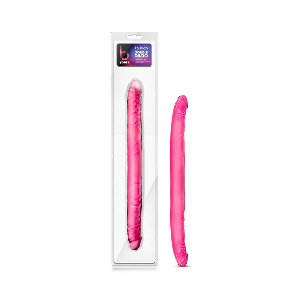 Blush B Yours 16 inches Double Dildo Pink