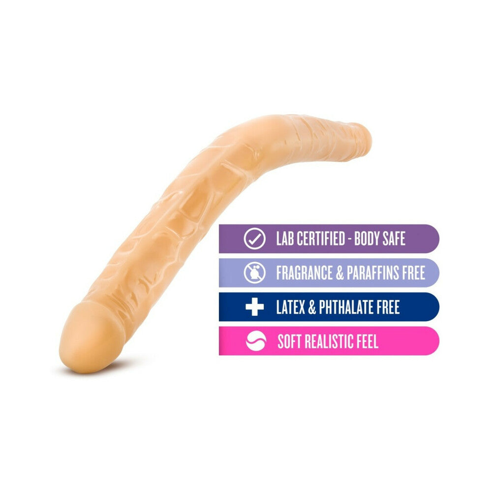 Blush B Yours 16 inches Double Dildo Beige